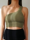 Crop top asimetrico Calamoon